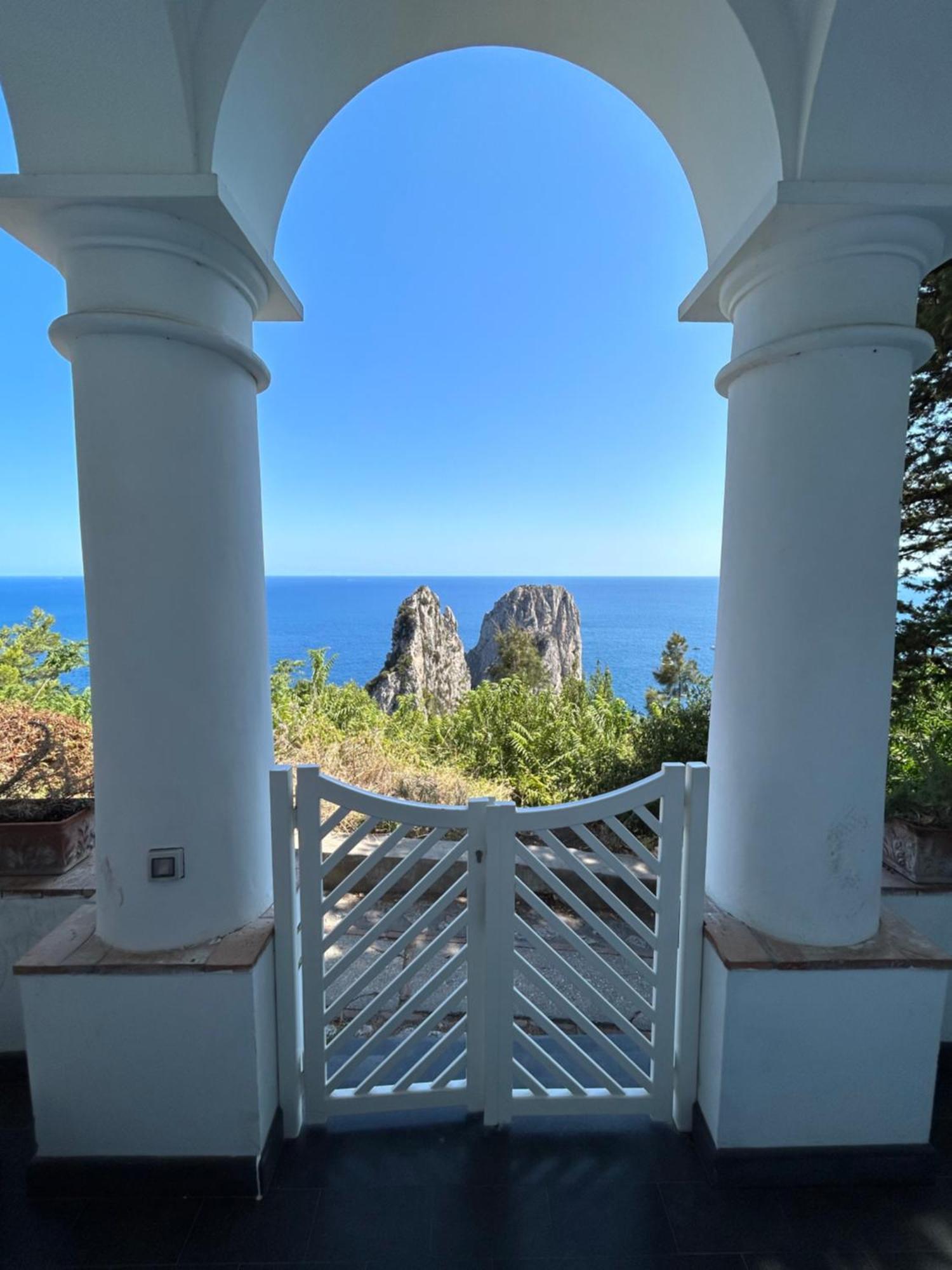 Ferienwohnung Monacone Vista Mare Capri Exterior foto
